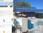 Instalacion Fotovoltaica aislada para suministro a farolas LED