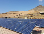 ​La empresa Cambio Energético instala la mayor instalación fotovoltaica aislada de las Islas Canarias